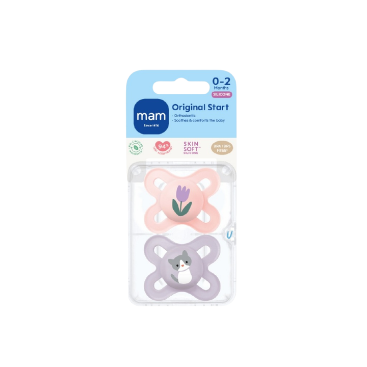 MAM Original Start Pacifier 0-2m (Set of 2)