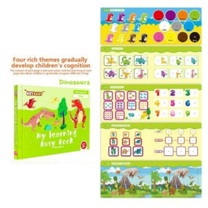 ELM Keybaby Hardcover Velcro Busy Book