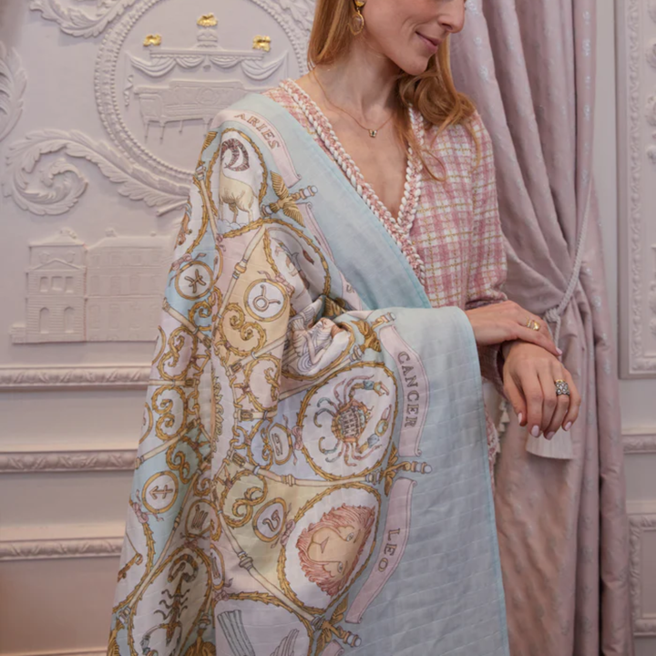 Atelier Choux Zodiac Blue CARRÉ & Bib Bundle