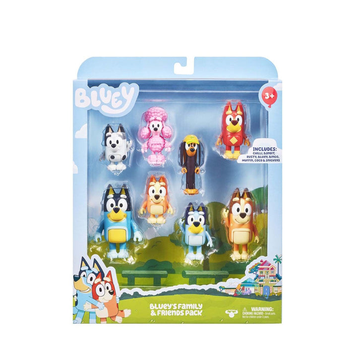 Bluey Season 3 - 8 Figure Multipack