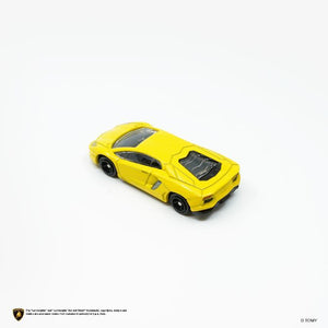 Tomica AO-03 Lamborghini Aventador LP 700-4, rear three-quarter view