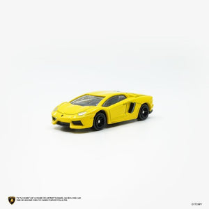 Tomica Asia Original AO-03 Lamborghini Aventador LP 700-4 die-cast model, yellow