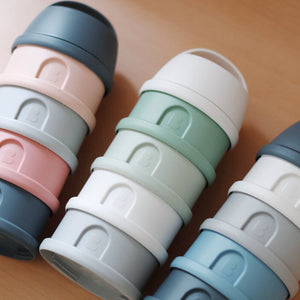 Beaba Formula & Snacks Container - Grey - lifestyle
