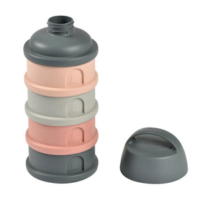 BEABA formula and snack container, alternate three-quarter view