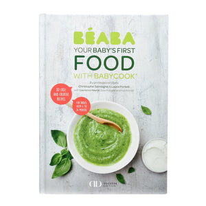 BEABA Your Baby's First Food With Babycook recipe book, English edition cover