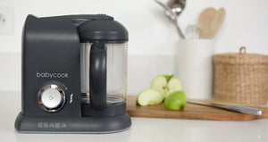 Beaba Babycook Solo Baby Food Processor - Navy - lifestyle