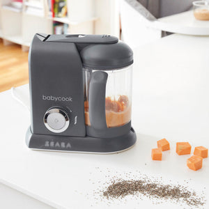 Beaba Babycook Solo Baby Food Processor - Navy - lifestyle