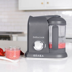Beaba Babycook Solo Baby Food Processor - Navy - lifestyle