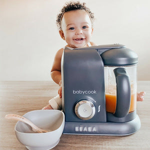 Beaba Babycook Solo Baby Food Processor - Navy - lifestyle