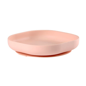 Beaba Silicone Suction Plate Light Pink