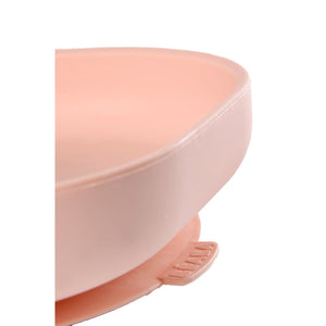 Beaba Silicone Suction Plate Light Pink