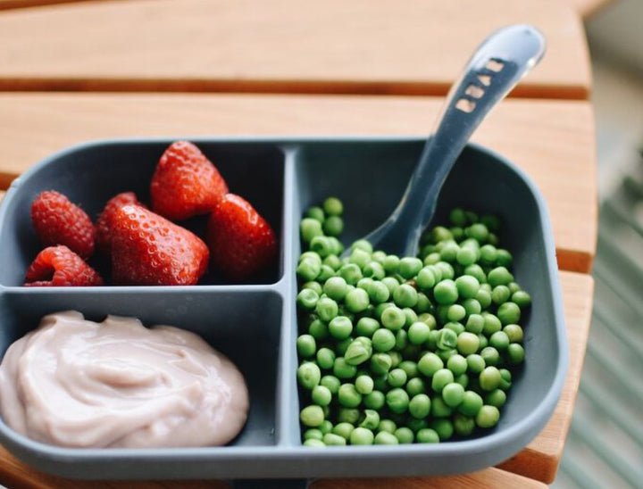 Beaba Silicone Suction Divided Plate