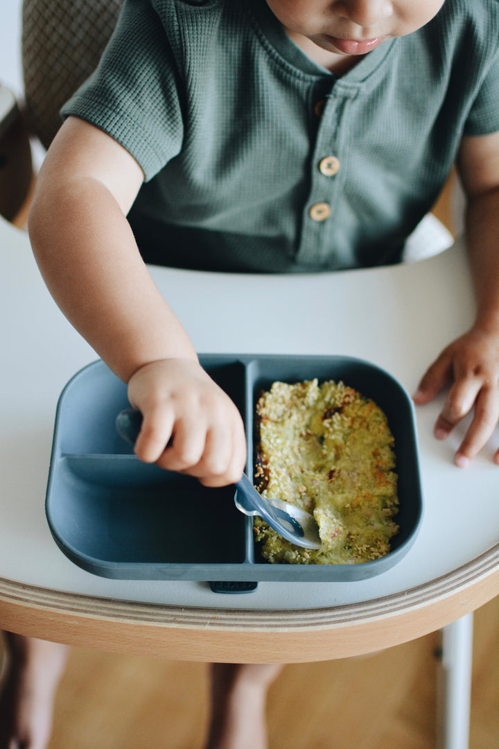 Beaba Silicone Suction Divided Plate