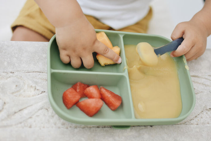 Beaba Silicone Suction Divided Plate