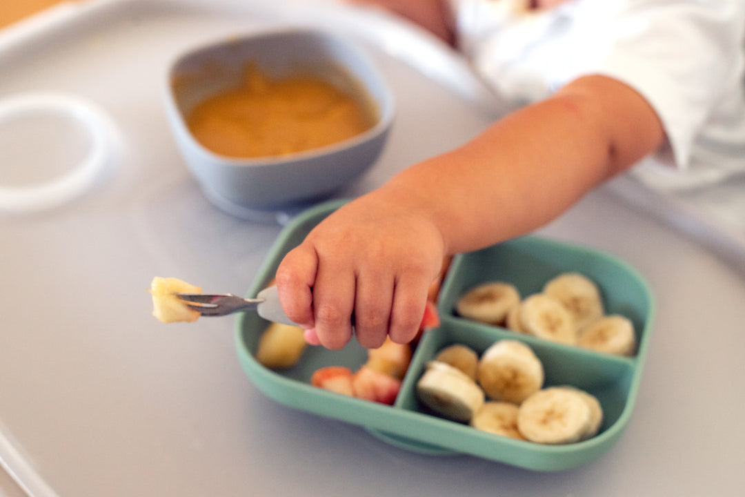 Beaba Fork & Spoon Stainless Steel Pre-Cutlery