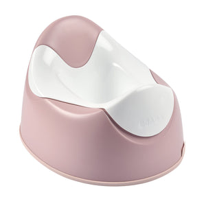 BEABA training potty pink, three-quarter view