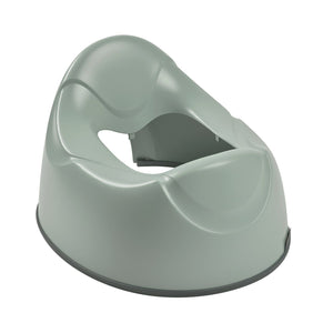 BEABA training potty sage green, alternate three-quarter view