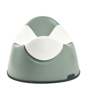 BEABA eco-designed ergonomic training potty in sage green