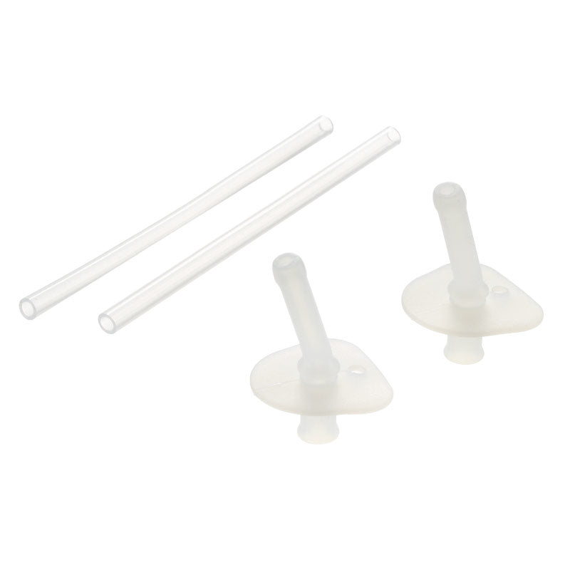 Richell Replacement Straw Set S-1 for Aqulea Straw Mugs (2 Sets)