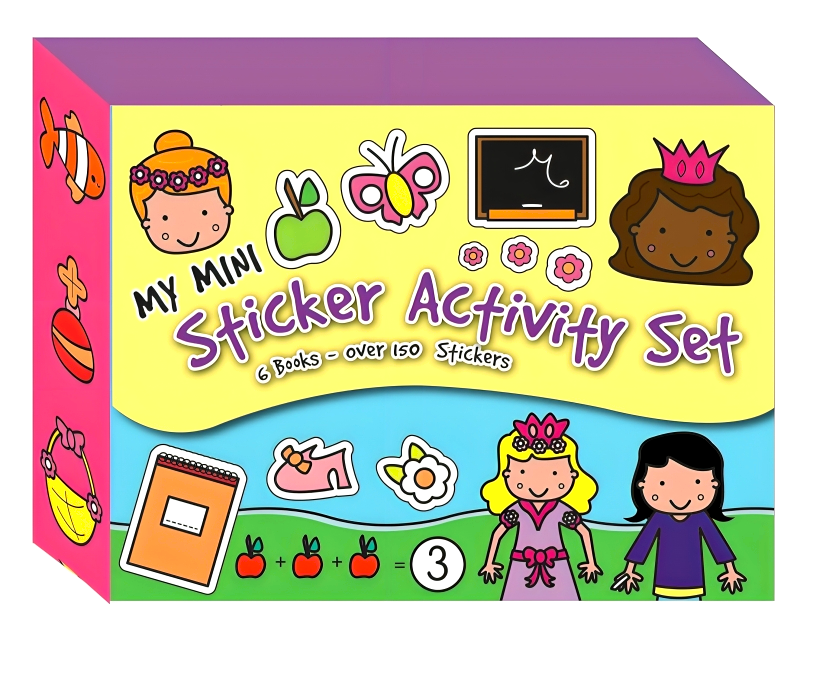 ELM North Parade My Mini Magnetic Sticker Books - Girls