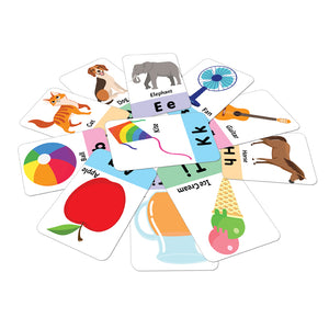 Alphabet Flash Cards pack contents