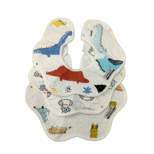 Smileey's 3pcs Bib Assorted (Round)