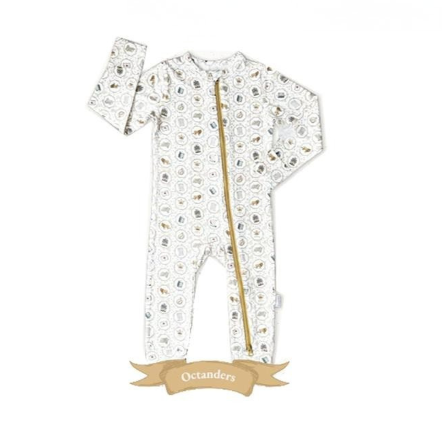 Koobicles Tencel Whimsical Wonders In Octanders Sleepsuit