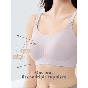 Bmama Maternity Seamless Support T-Shirt Nursing Bra