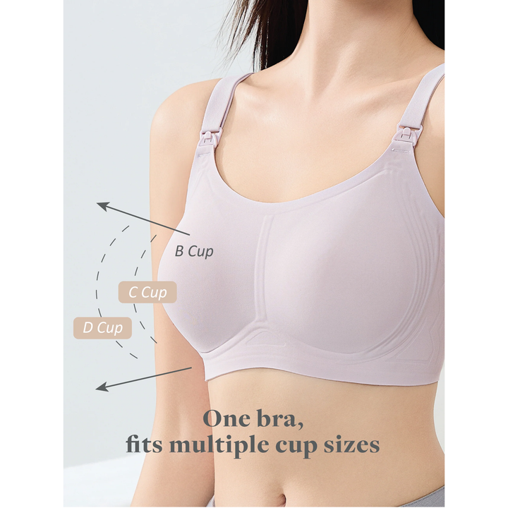 Bmama Maternity Seamless Support T-Shirt Nursing Bra