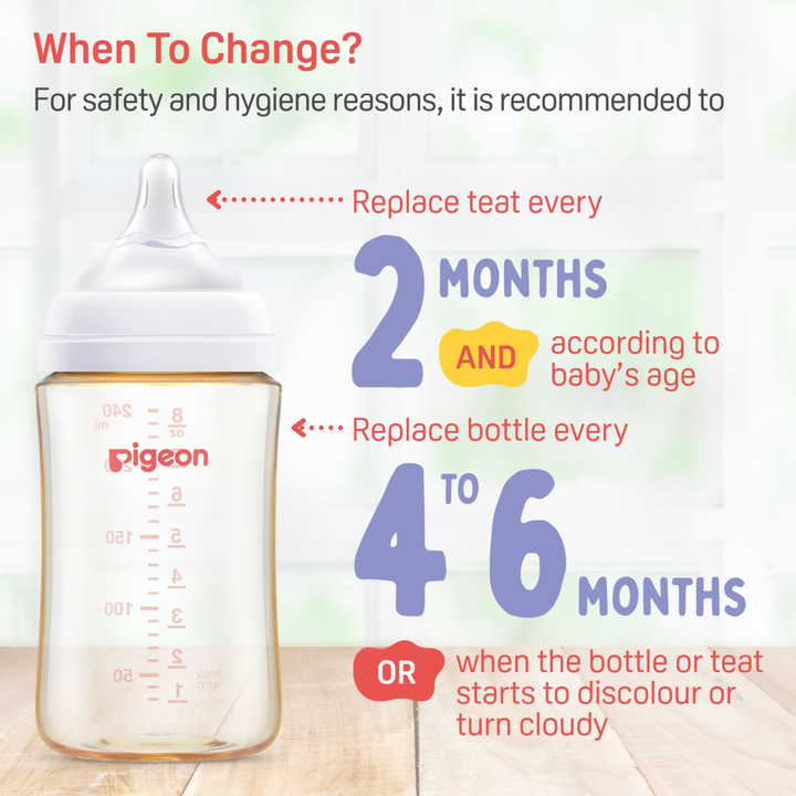 Pigeon Softouch Pp Bottle 240ml Twin Pack