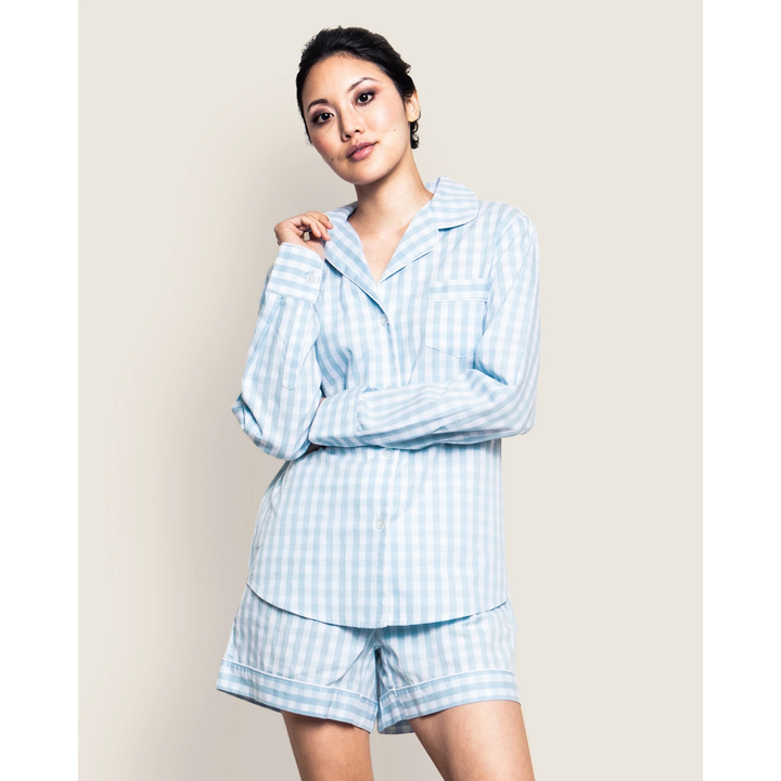 Count & Countess Kids PJ Set Gingham