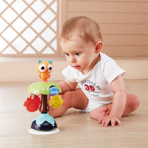HOLA High Chair Toys Smart Owl in use