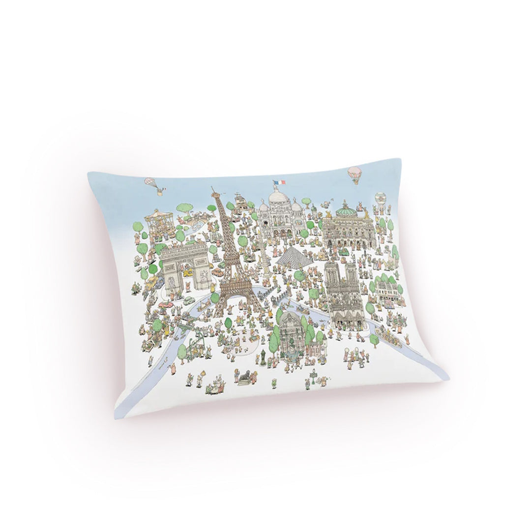 Atelier Satin Cushion - Paris