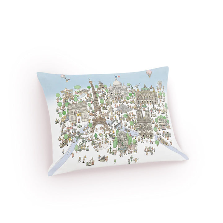 Atelier Satin Cushion - Paris