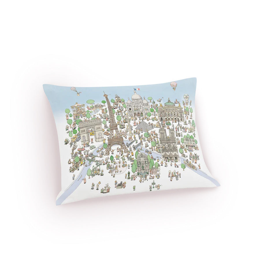 Atelier Satin Cushion - Paris