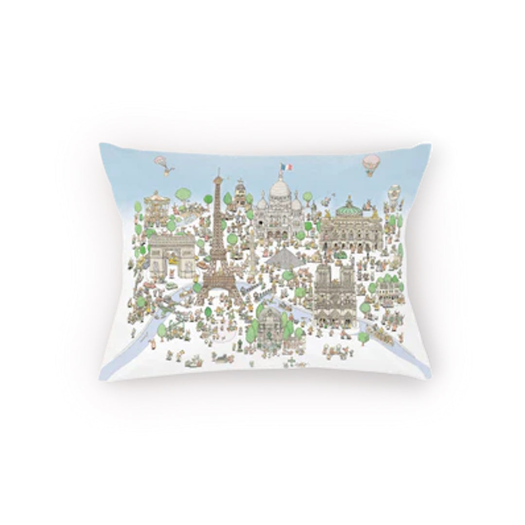 Atelier Satin Cushion - Paris