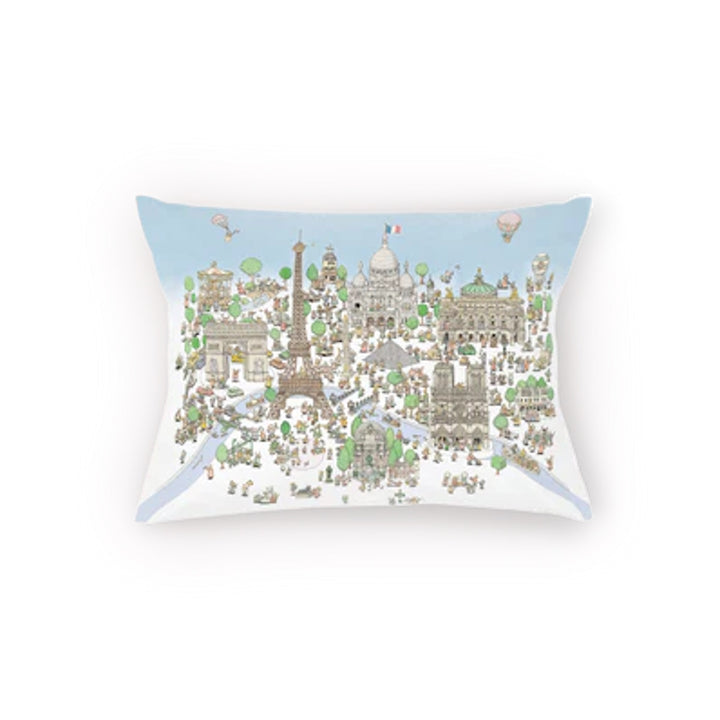 Atelier Satin Cushion - Paris