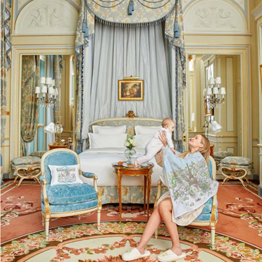 Atelier Satin Cushion - Paris