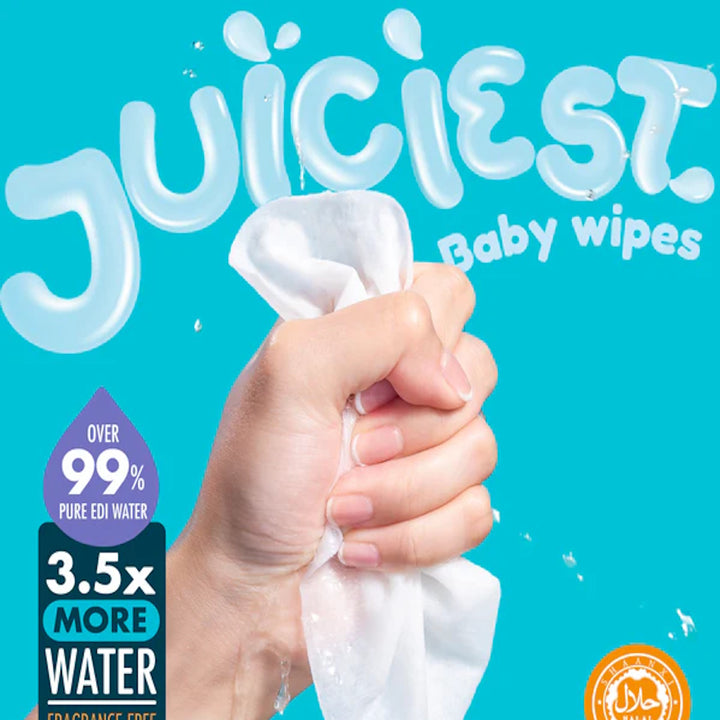 Hoppi Wet Wipes (80 wipes x 3 packs)