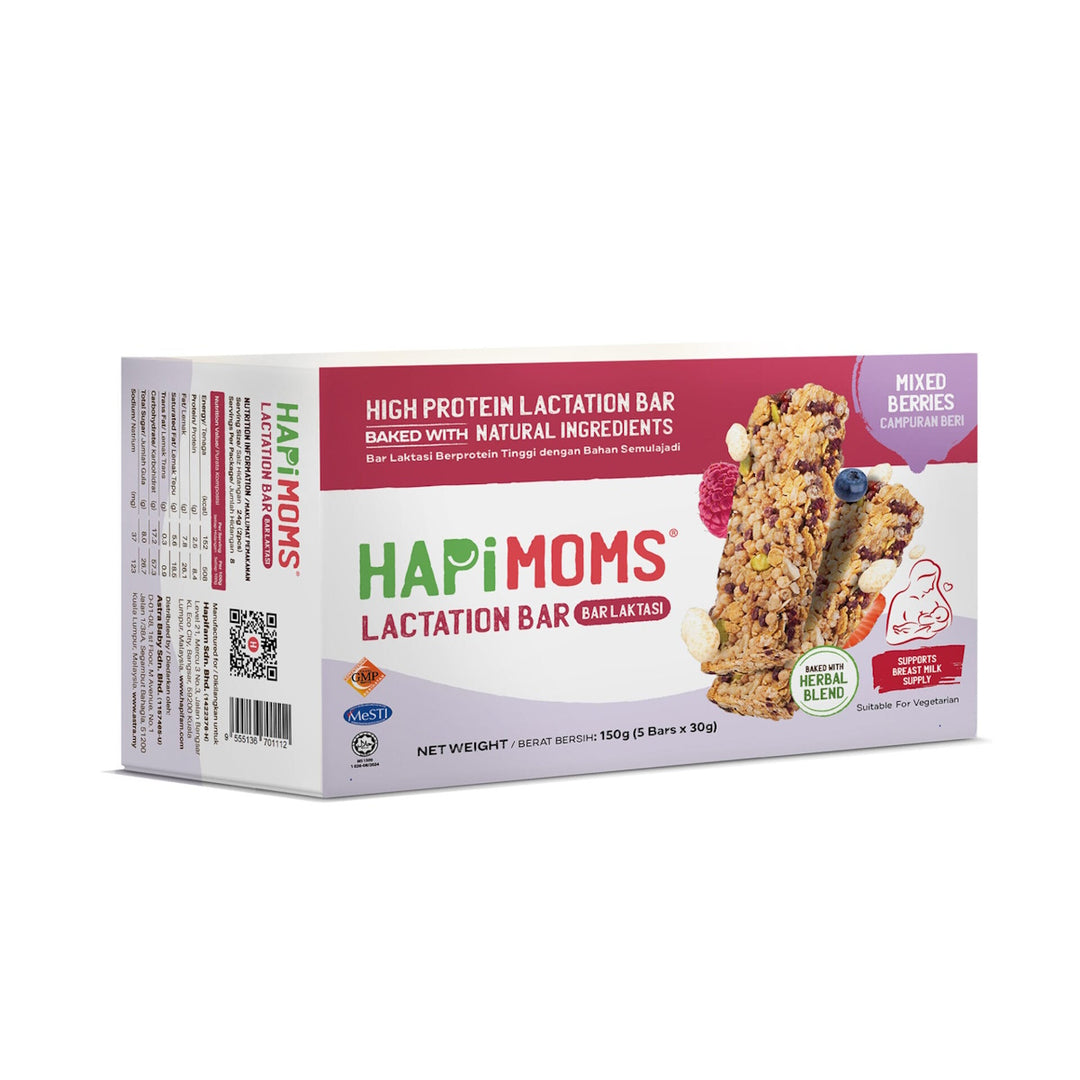 Hapi Moms Lactation Bar 150g (5 x 30g)