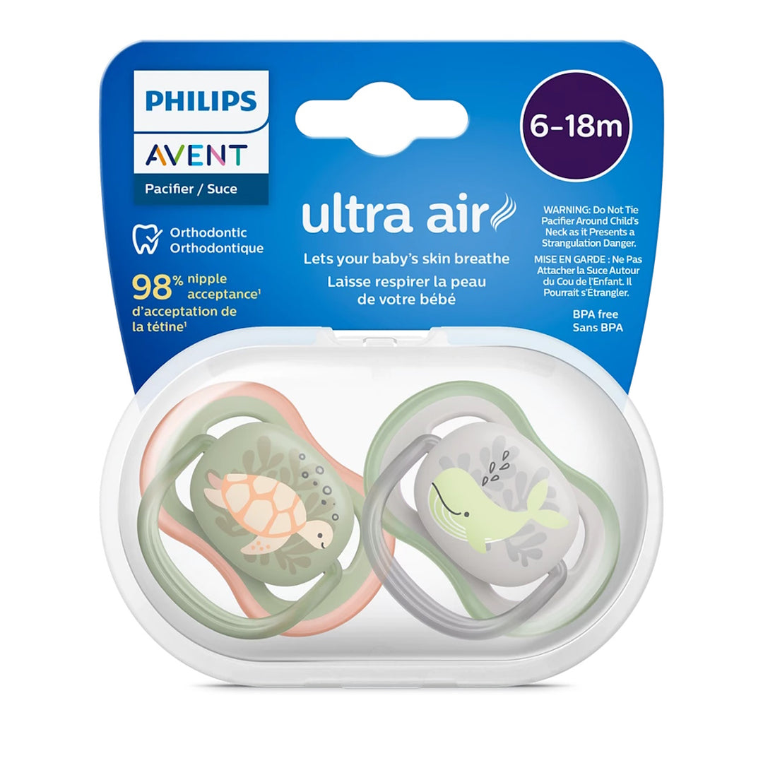 Philips Avent Soother Ultra Air 6-18M (2pcs)