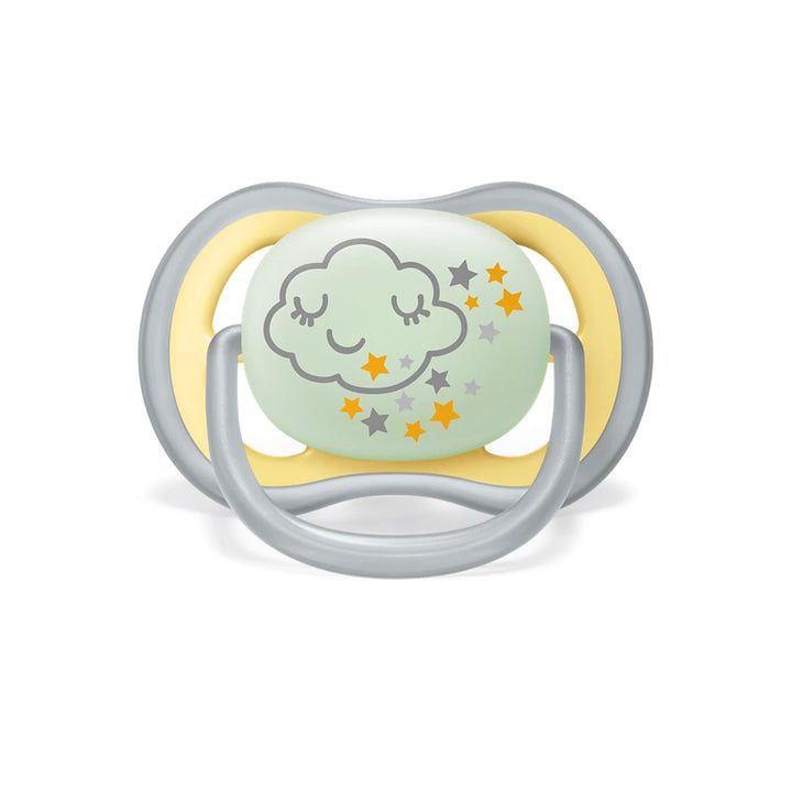 Philips Avent Glow-In-The-Dark Soother 18M+ (2pcs)