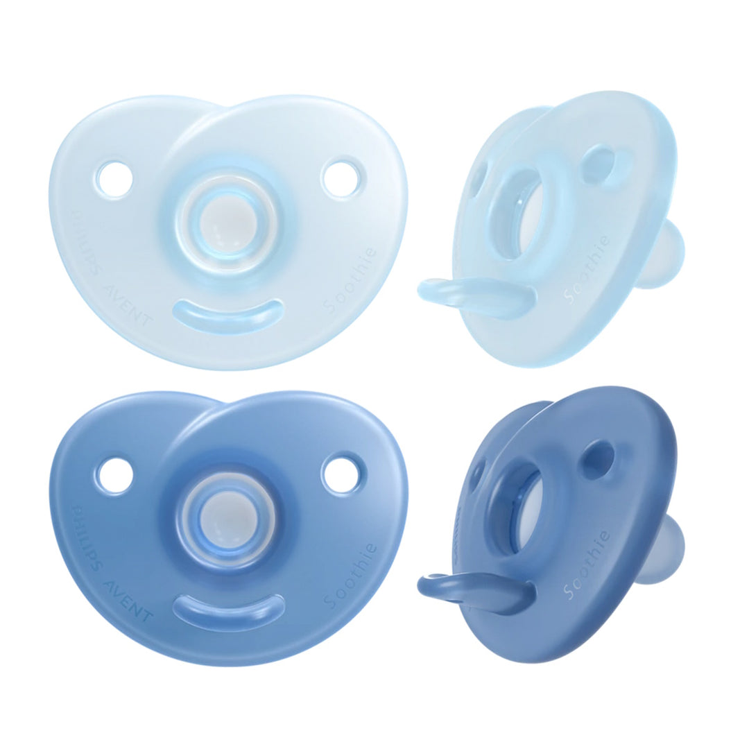 Philips Avent Curved Soothie 0-6M (2pcs)