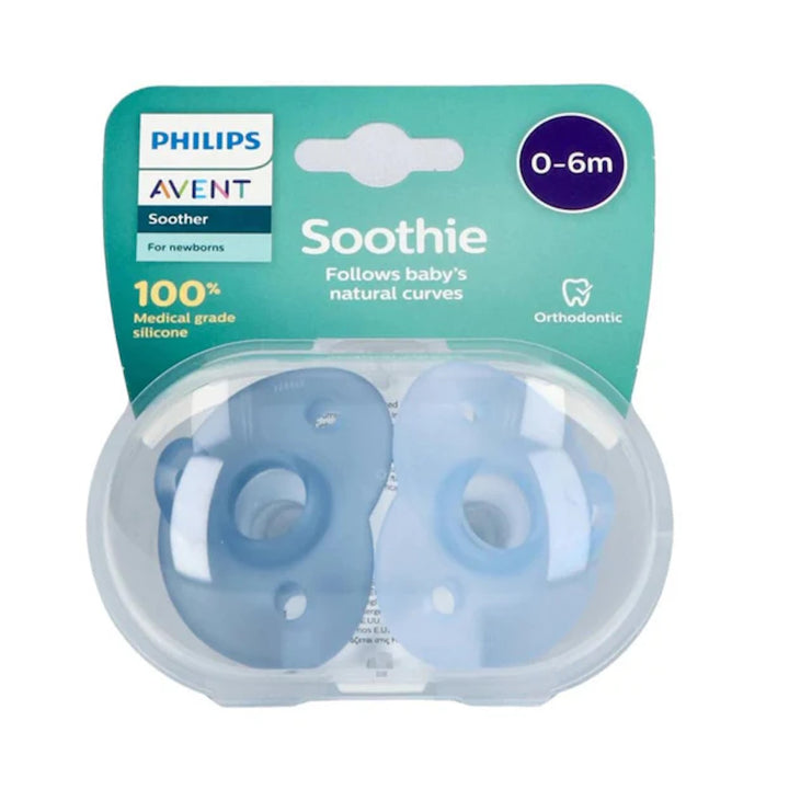 Philips Avent Curved Soothie 0-6M (2pcs)