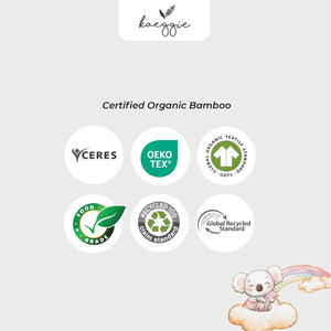 Kaeggie Organic Bamboo Hugging Pillow Dark Glow