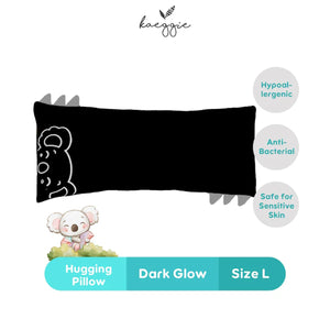 Kaeggie Organic Bamboo Hugging Pillow Dark Glow