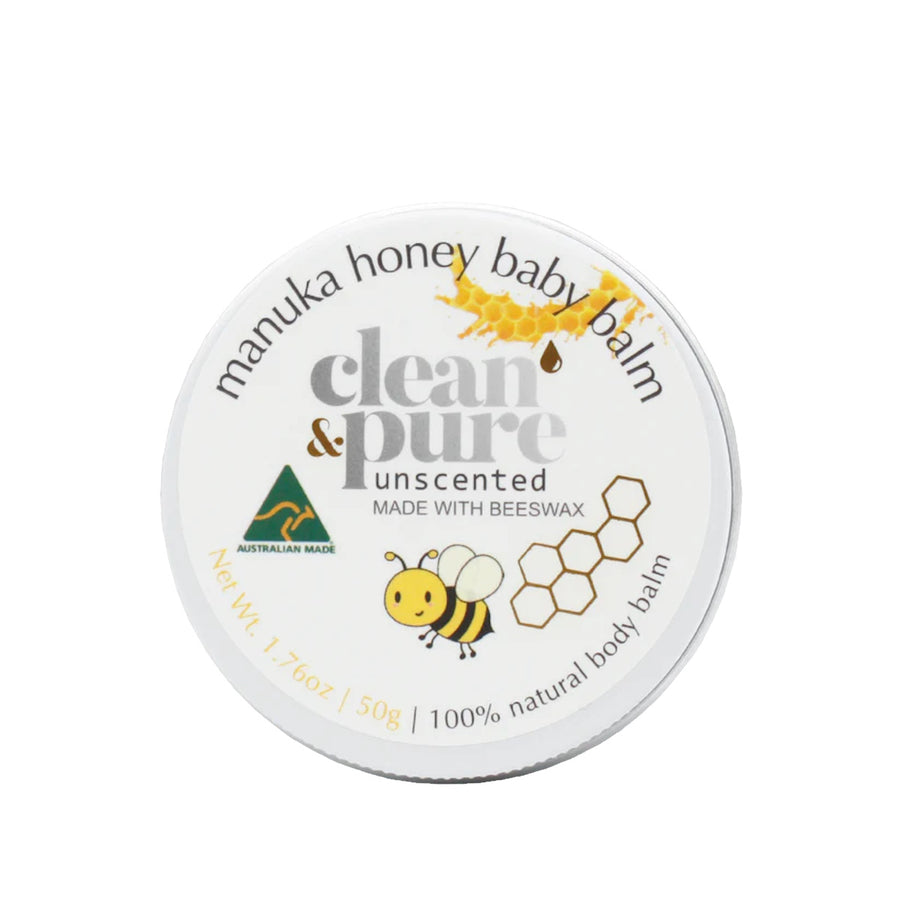 Clean & Pure Manuka Honey Baby Balm 50gm