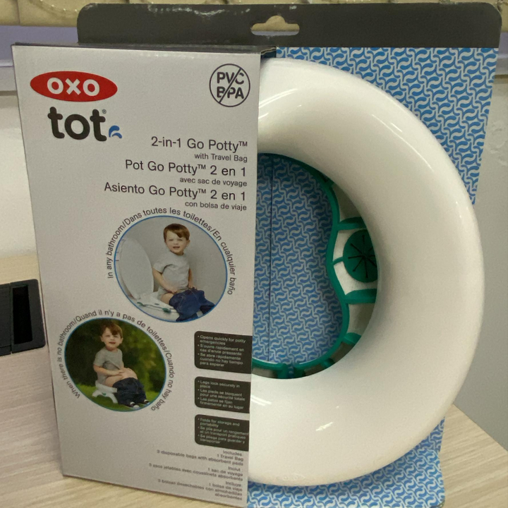 OXO Tot 2 in 1 Go Potty- Teal