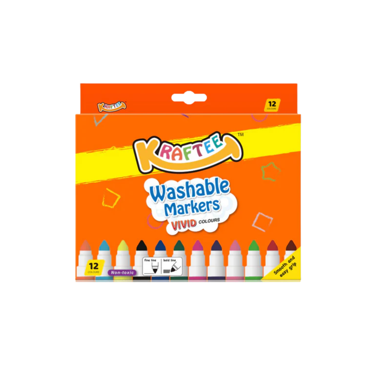 Kraftee Washable Markers