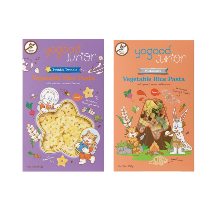 Yogood Junior Vegetable Rice Pasta 250g